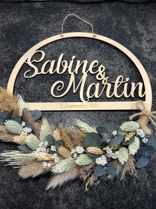 Personalisierbares Türschild