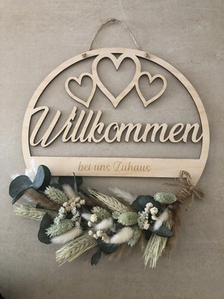 Willkommensschild - Türschild