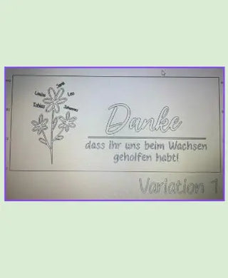 Abschiedsgeschenk Kiga