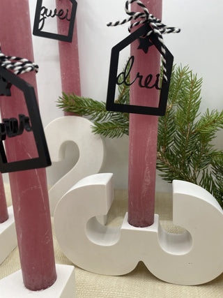 Adventkranz mals anders