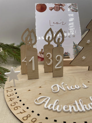 Personalisierter Aktivitäten-Adventskalender – Kreativer Weihnachtskalender für die ganze Familie