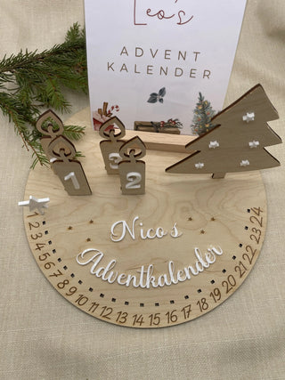 Personalisierter Aktivitäten-Adventskalender – Kreativer Weihnachtskalender für die ganze Familie