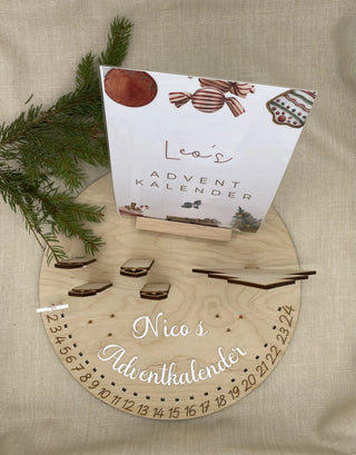 Personalisierter Aktivitäten-Adventskalender – Kreativer Weihnachtskalender für die ganze Familie