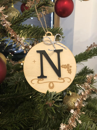 Personalisierte Weihnachtsdeko