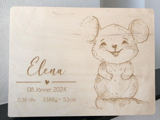 Erinnerungskiste aus Holz zur Geburt - Ein lebensbegleitendes Geschenk - Handwerkstueck Shop