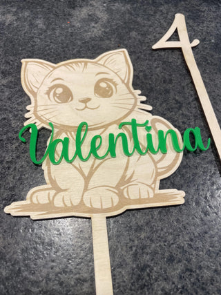 Cake Topper Katze