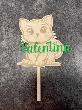 
Cake Topper Katze