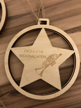 musikalische Christbaumkugel