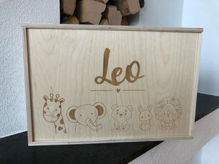 Erinnerungskiste - Tiere - Handwerkstueck Shop