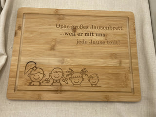 Jausenbrett personalisiert
