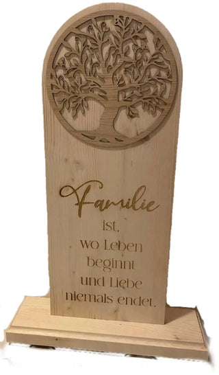Lebensbaum Holz Deko