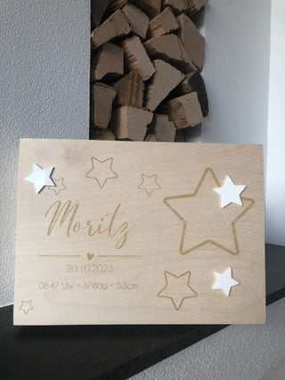 Erinnerungskiste aus Holz zur Geburt - Ein lebensbegleitendes Geschenk - Handwerkstueck Shop