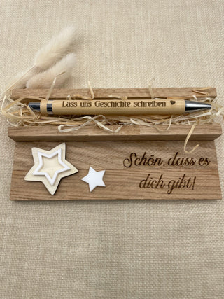 Geschenkset – "Schön, dass es dich gibt!"