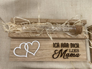Geschenk für Mama
Muttertagsgeschenk
Ich hab dich lieb Mama Geschenk