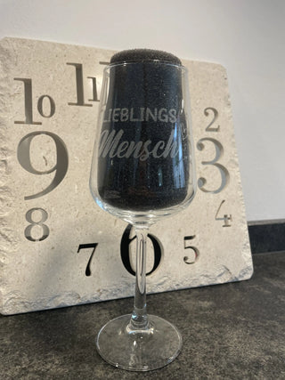 Personalisiertes Weinglas – Lieblings...