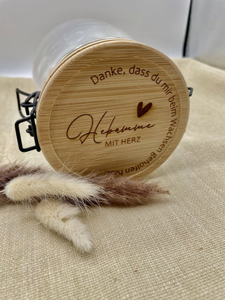  personalisiertes Vorratsglas, 