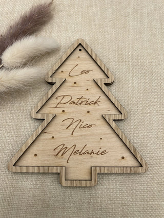 Personalisierter Weihnachtsanhänger
