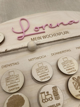 Montessori Wochenplaner
