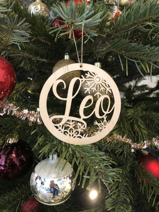 Christbaumschmuck aus Holz